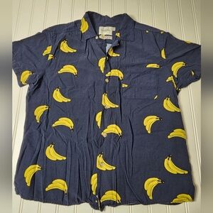 Banana blouse Goodfellow & Co size M